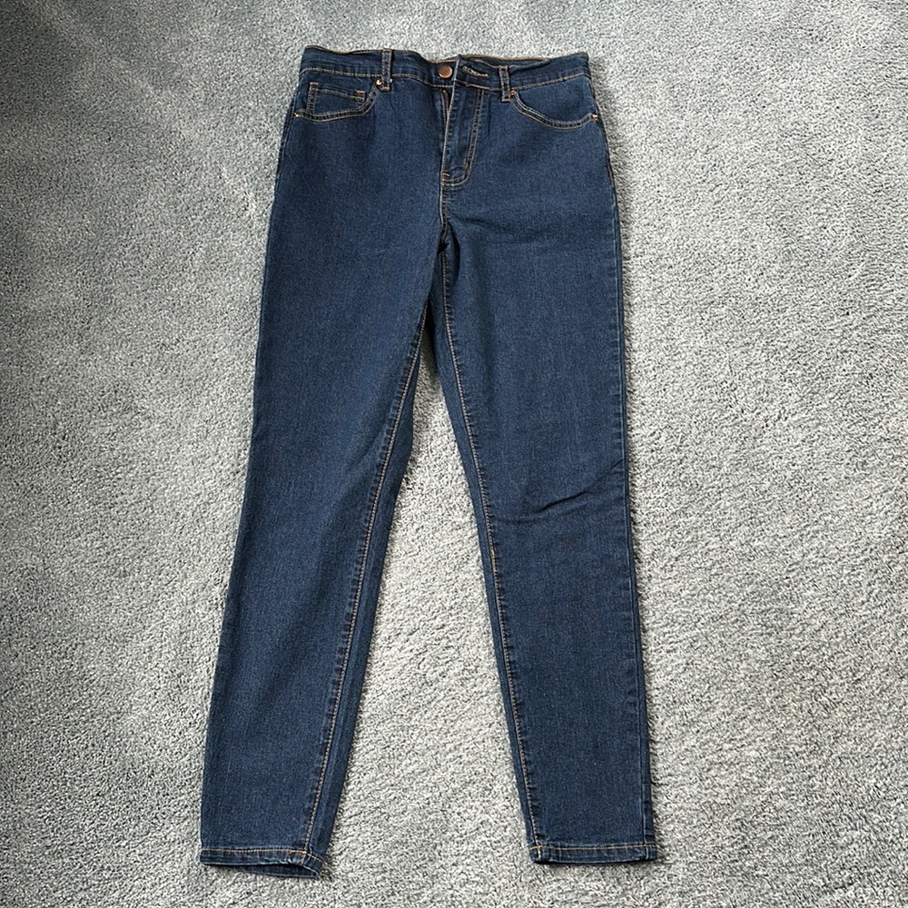 Forever 21 Dark Blue Skinny Jeans